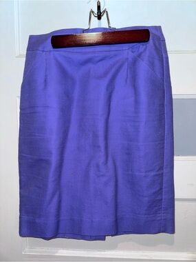 J. Crew Violet Pencil Skirt